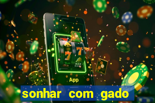 sonhar com gado jogo do bicho